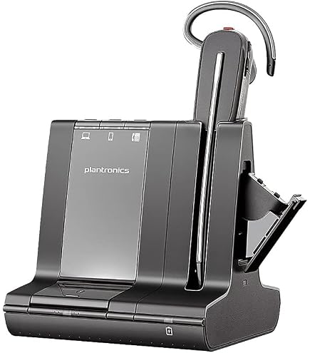 Amazon.com: Plantronics Poly Savi 8245 Office, Unlimited Talk Time